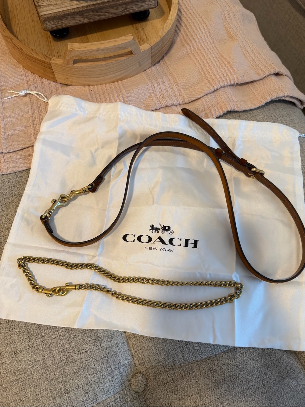 Coach Waverly bag - warm brown suede - loved for one month! - Picture 11 of 12